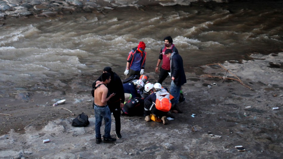 Madre de menor que cayó al Río Mapocho en 2020: Madre de menor que cayó al Río Mapocho en 2020: