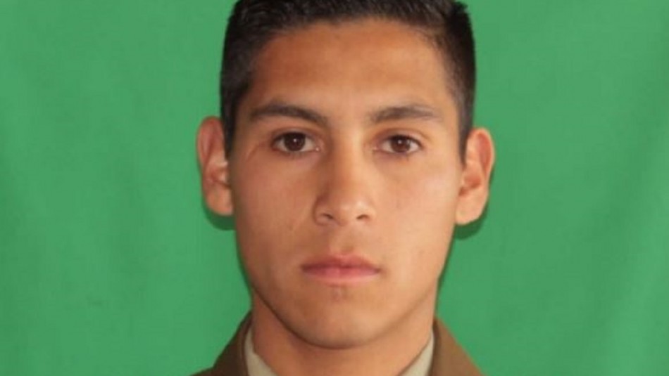 El Cabo Eugenio Naim. Carabineros detuvo en La Araucanía a uno de los presuntos autores de la muerte del cabo Nain