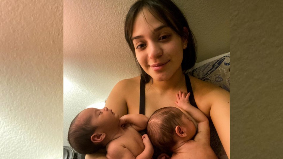Rocío Toscano y sus hijos Rocío Toscano y sus hijos