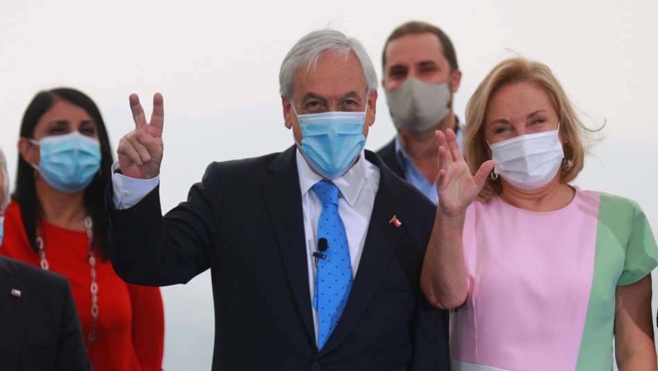 Presidente Piñera. Presidente Piñera anuncia Bono Clase Media 2021: Entregará entre $400 mil y $600 mil