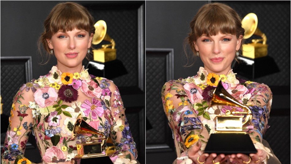 Taylor Swift no se cansa de ganar y recibe el Grammy al Mejor Álbum del año Taylor Swift no se cansa de ganar y recibe el Grammy al Mejor Álbum del año