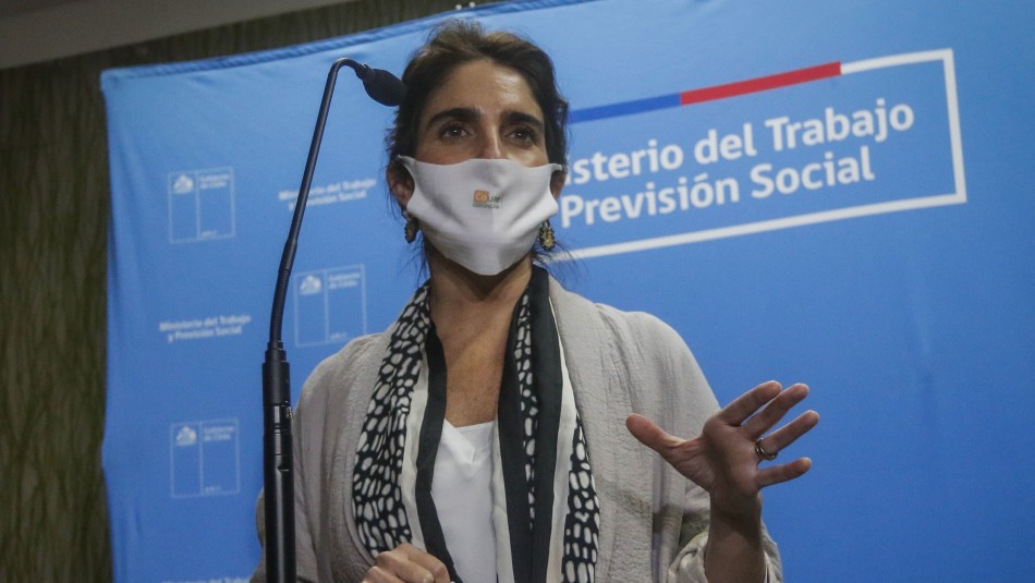 Ministra María José Zaldívar. Ministra Zaldívar aclara dudas sobre trabajos esenciales y ley de protección del empleo