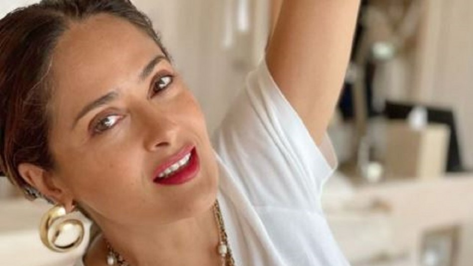 El día en que Salma Hayek se lució en programa de la televisión chilena El día en que Salma Hayek se lució en programa de la televisión chilena