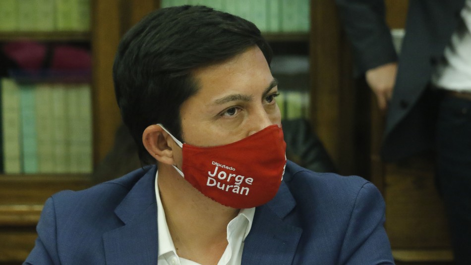 Diputado Jorge Durán Jorge Durán renuncia a comité RN por tercer retiro: Acusa que le coartaron derecho a participar