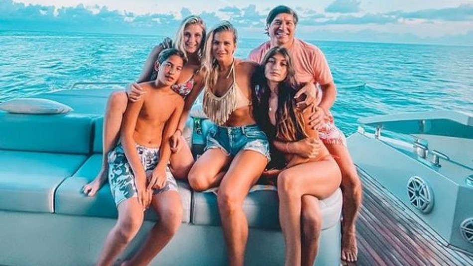 La familia Zamorano-Alberó.
