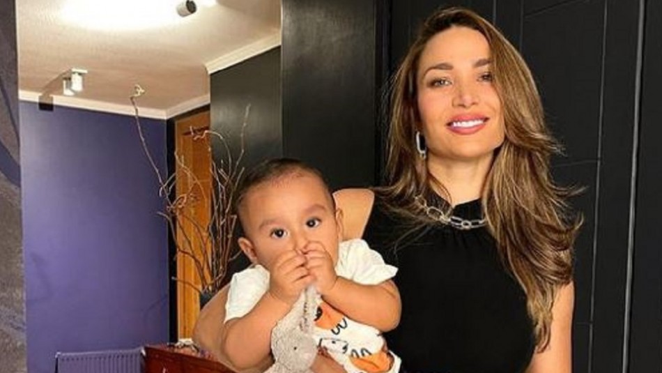 Lisandra y su hijo Noah Con tierno video y un torta de los