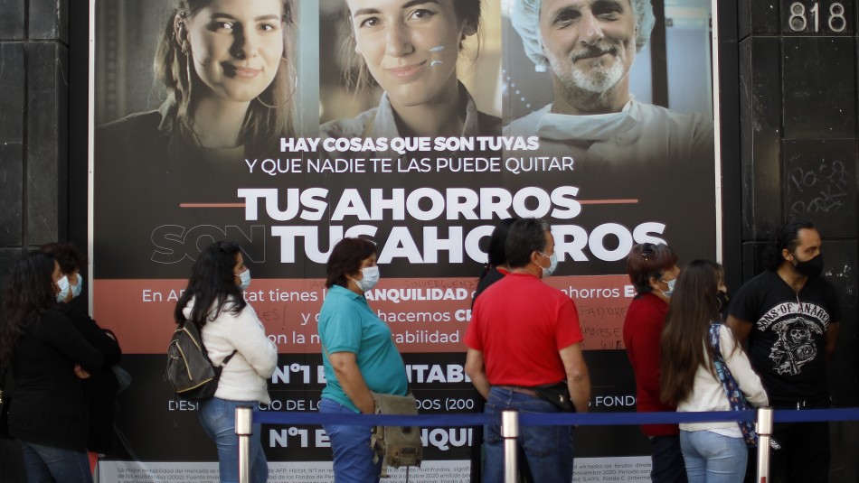 Tercer retiro AFP Encuesta: amplio apoyo al tercer retiro pese a riesgo de quedar sin fondos en la AFP