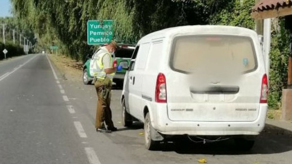 Detuvieron a abuela y nieto por esconderse en portamaletas para eludir el control sanitario Detuvieron a abuela y nieto por esconderse en portamaletas para eludir el control sanitario