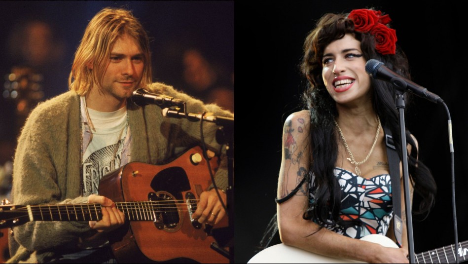 Kurt Cobain y Amy Winehouse Kurt Cobain y Amy Winehouse