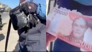 'A Carabineros no se le soborna': Graban a hombre que ofreció $20 mil a personal policial para evitar ser multado