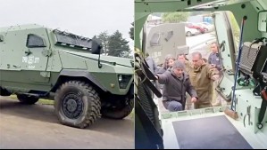 Carabineros recibe nuevo vehículo blindado: Fue entregado a comisaría a la que pertenecían uniformados asesinados