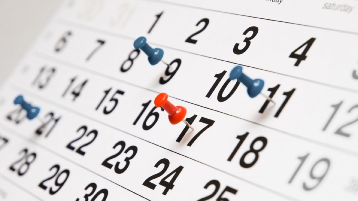 Calendario (Referencial Shutterstock)