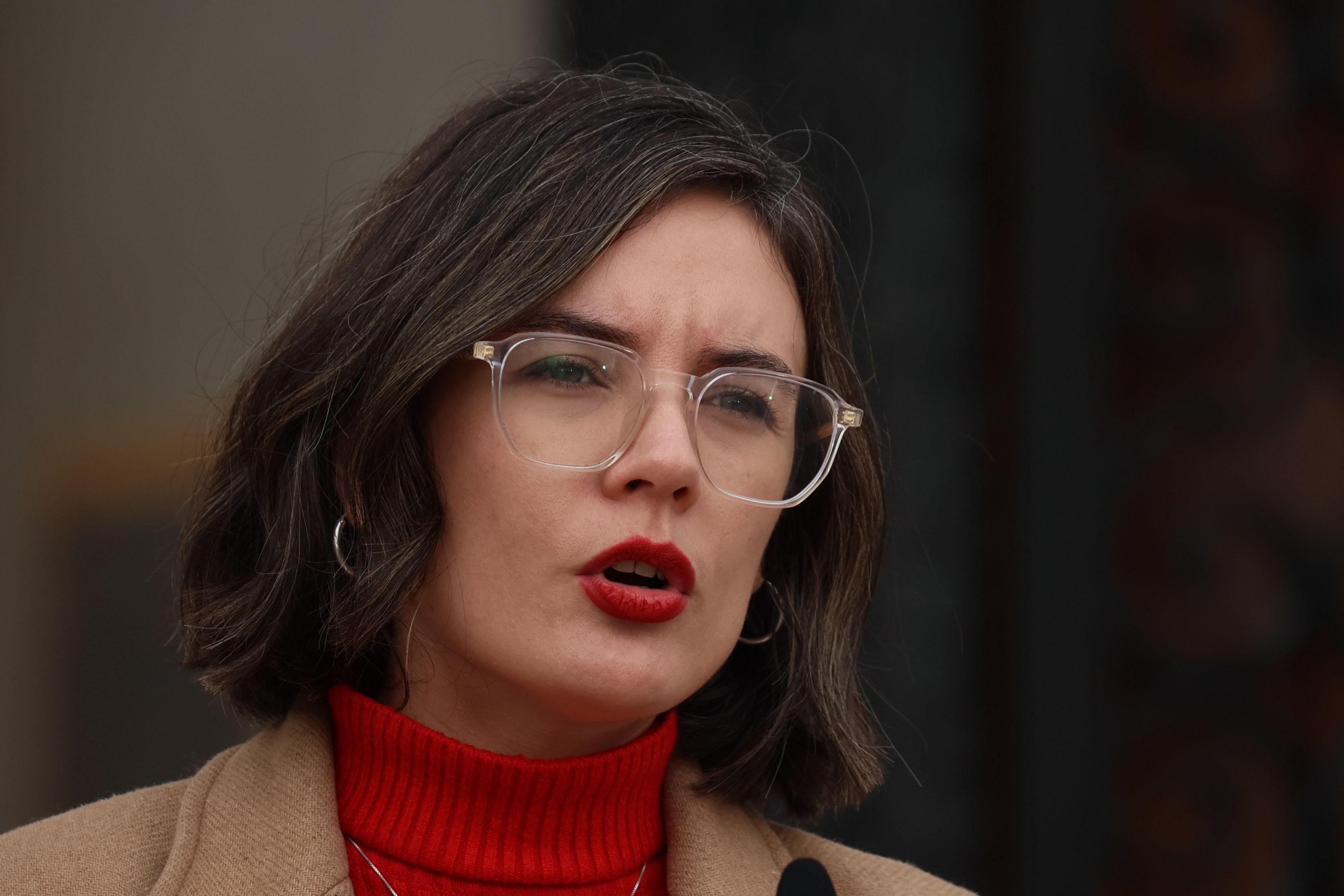 Camila Vallejo, ministra Vocera de Gobierno (Aton)