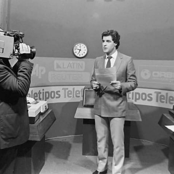 Eduardo Riveros en la década de los 80