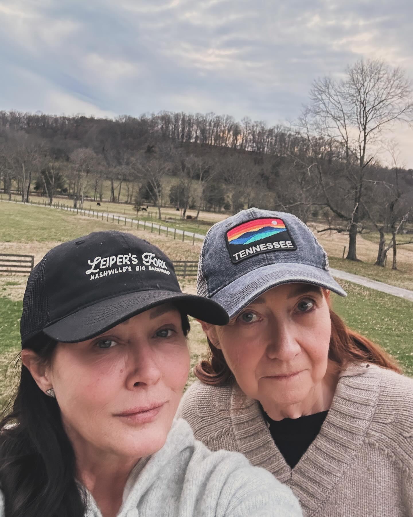 Shannen Doherty y su madre (Redes Sociales)