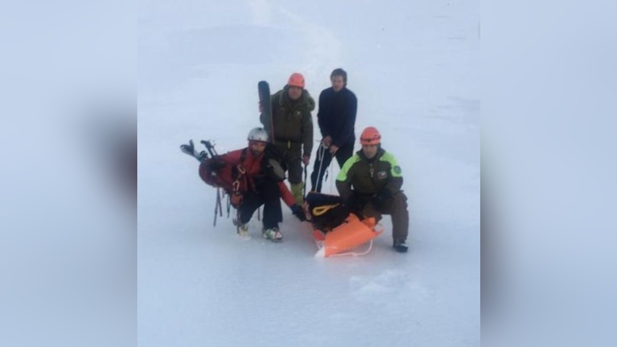 Rescate de mujer en el volcán Puyehue (Diario de Osorno)