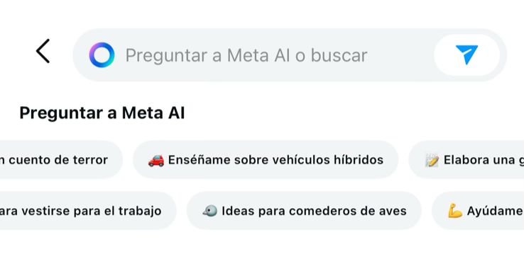 Buscador de Meta AI