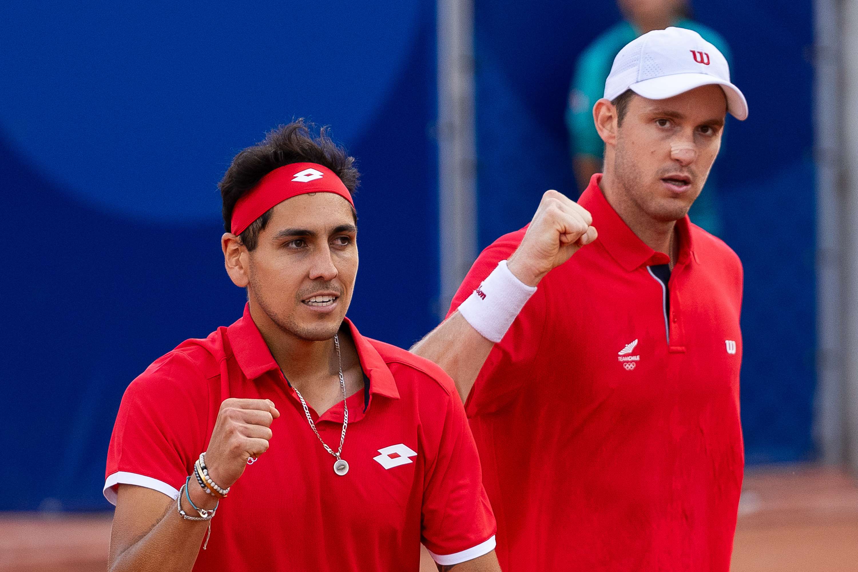 Nicolás Jarry y Alejandro Tabilo / Óscar Muñoz