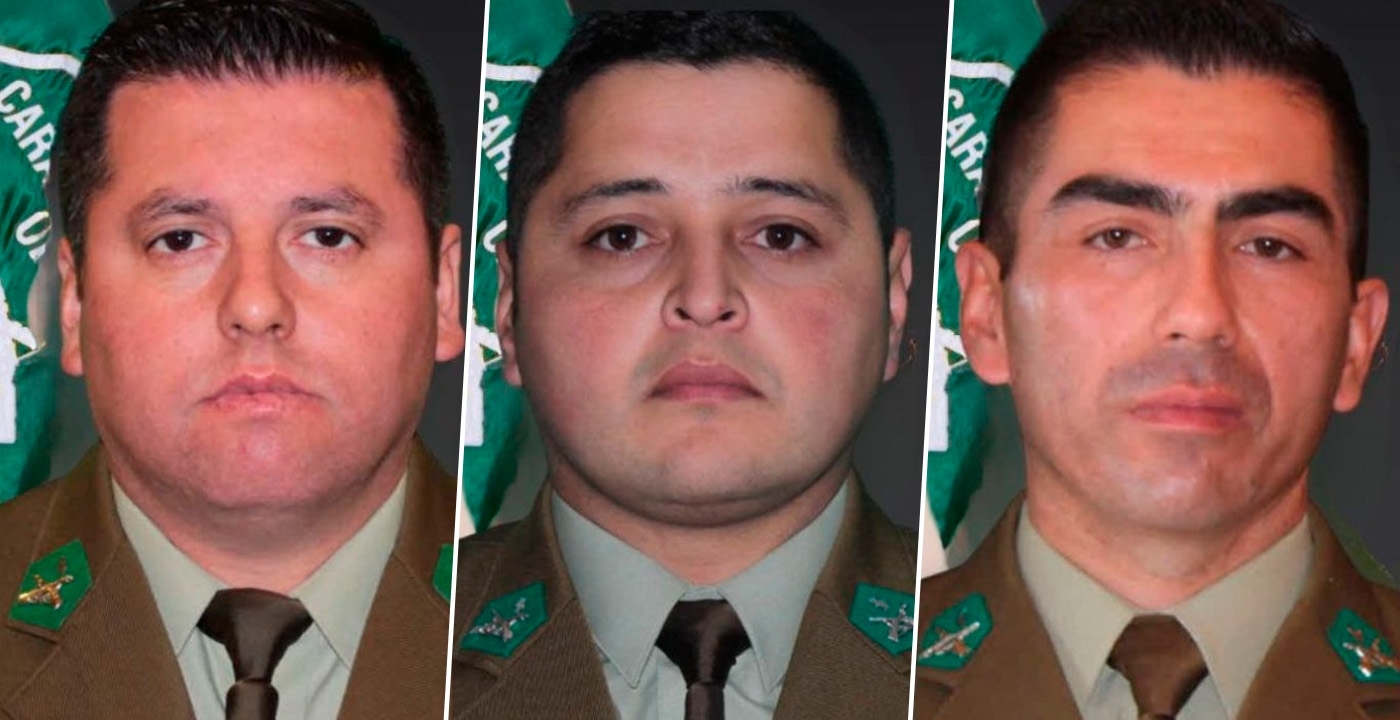 Los tres carabineros asesinados