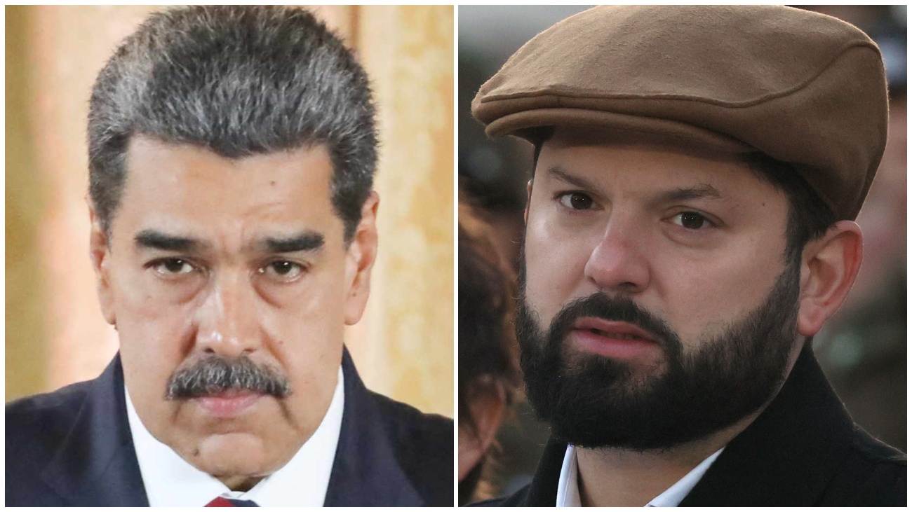 Nicolás Maduro y Gabriel Boric (AFP/Aton)