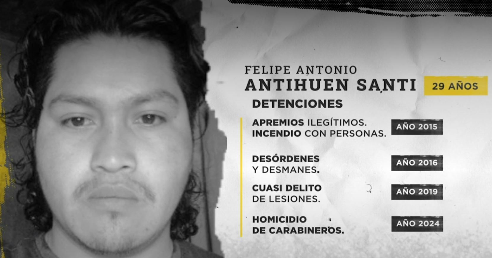 Los antecedentes de Felipe Antihuen