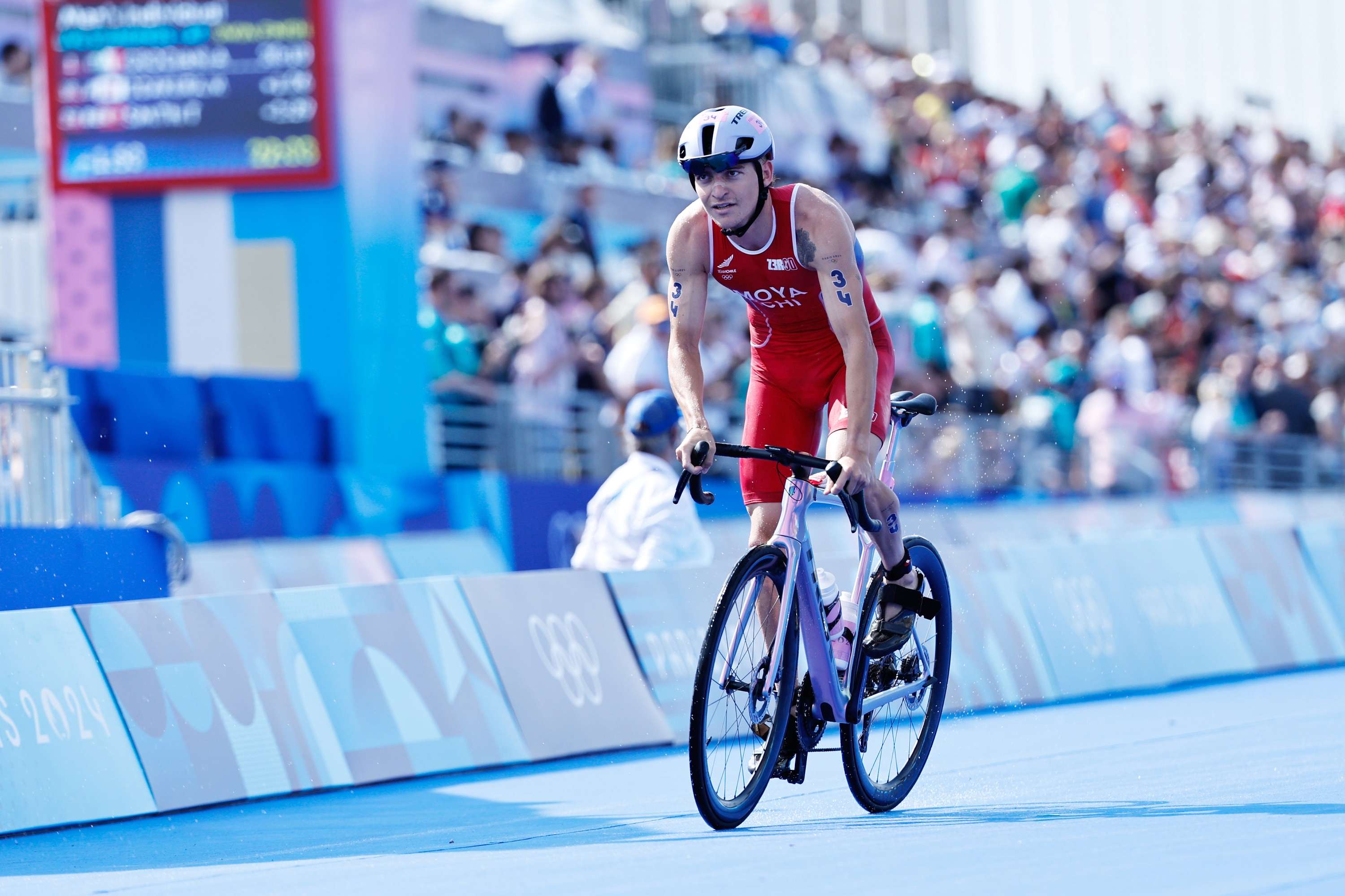 Diego Moya en París 2024 / Sebastián Miranda