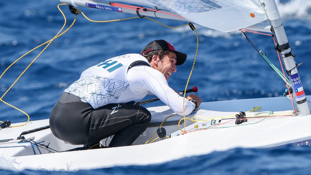 Clemente Seguel en su participación en París 2024 (Team Chile)