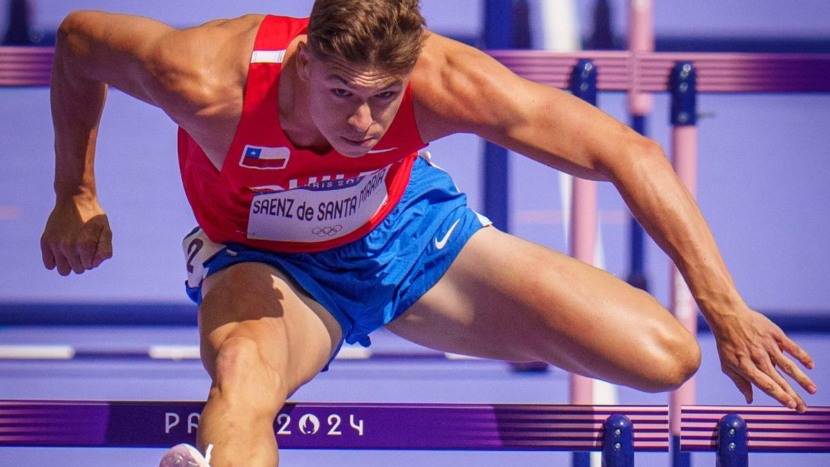 Martín Sáenz de Santa María en París 2024 (Team Chile)