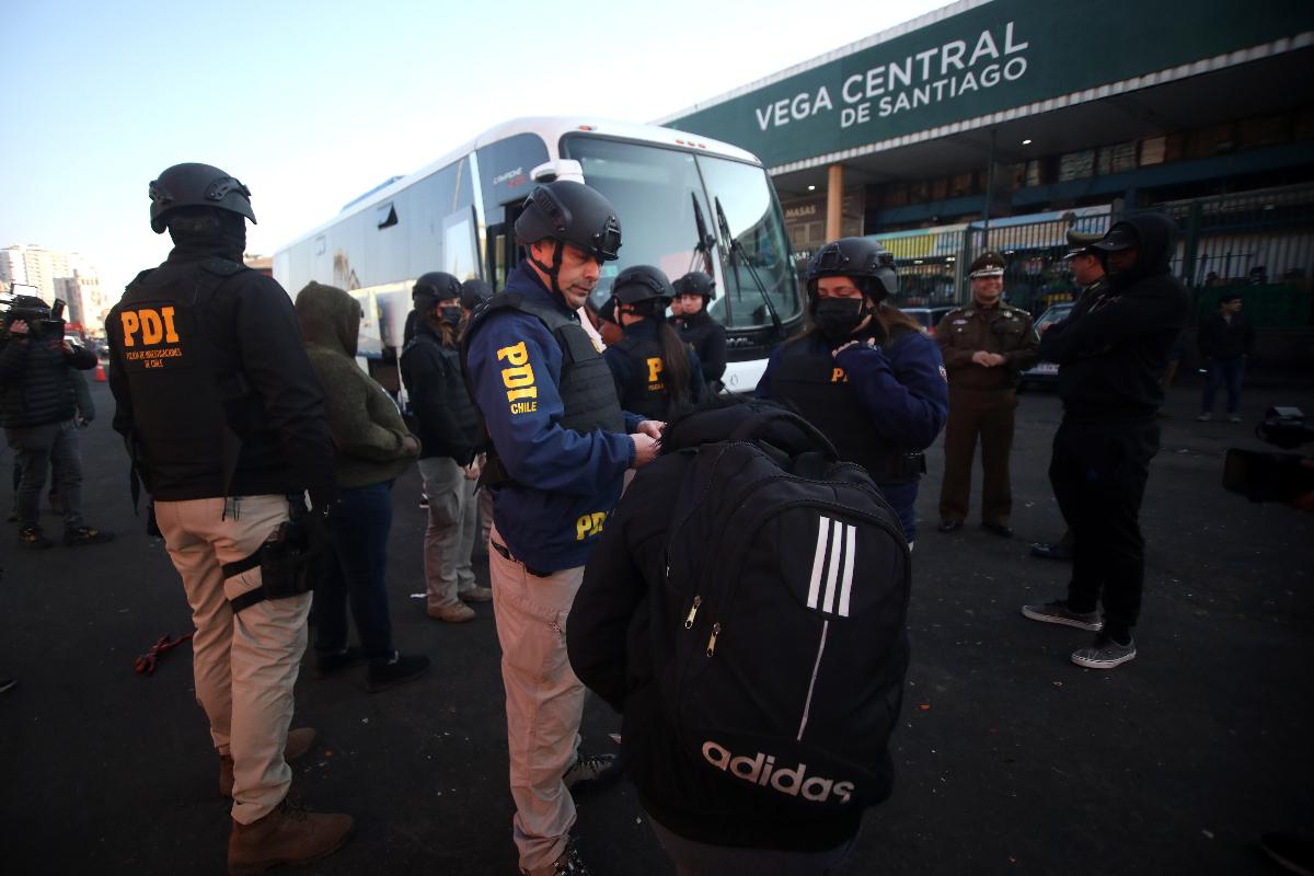 Operativo policial en la Vega Central (Referencial Aton)