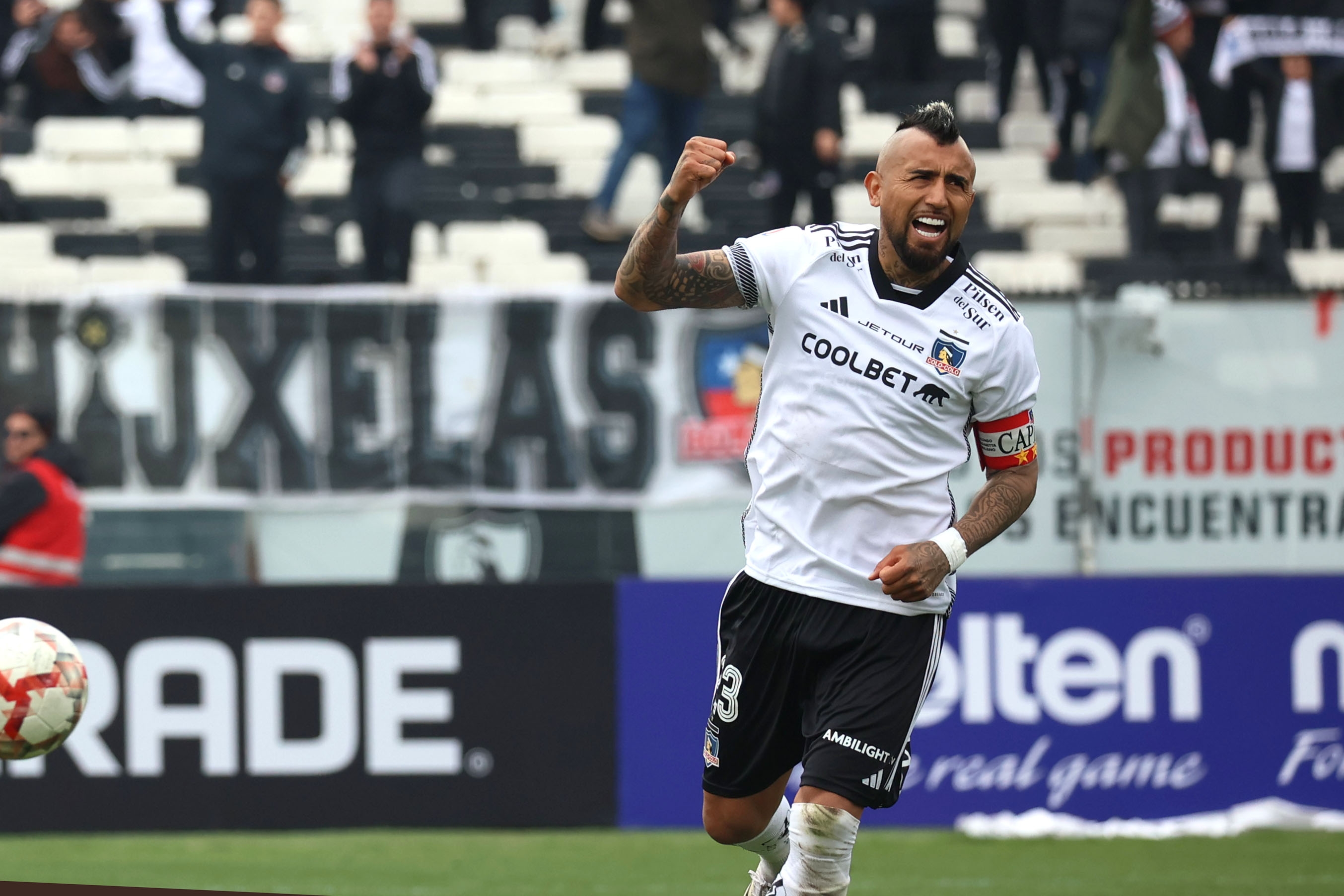 Arturo Vidal, futbolista de Colo Colo (Aton)