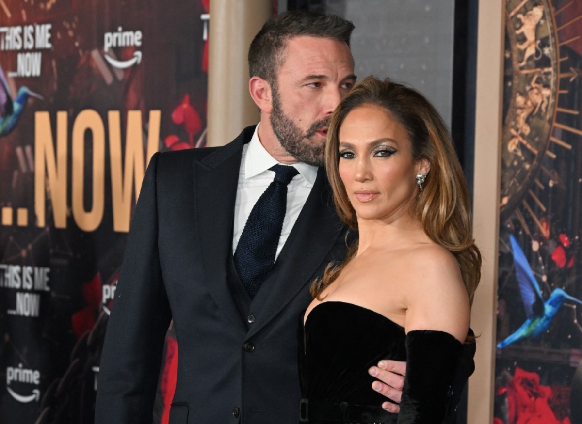 Ben Affleck y Jennifer Lopez (AFP)