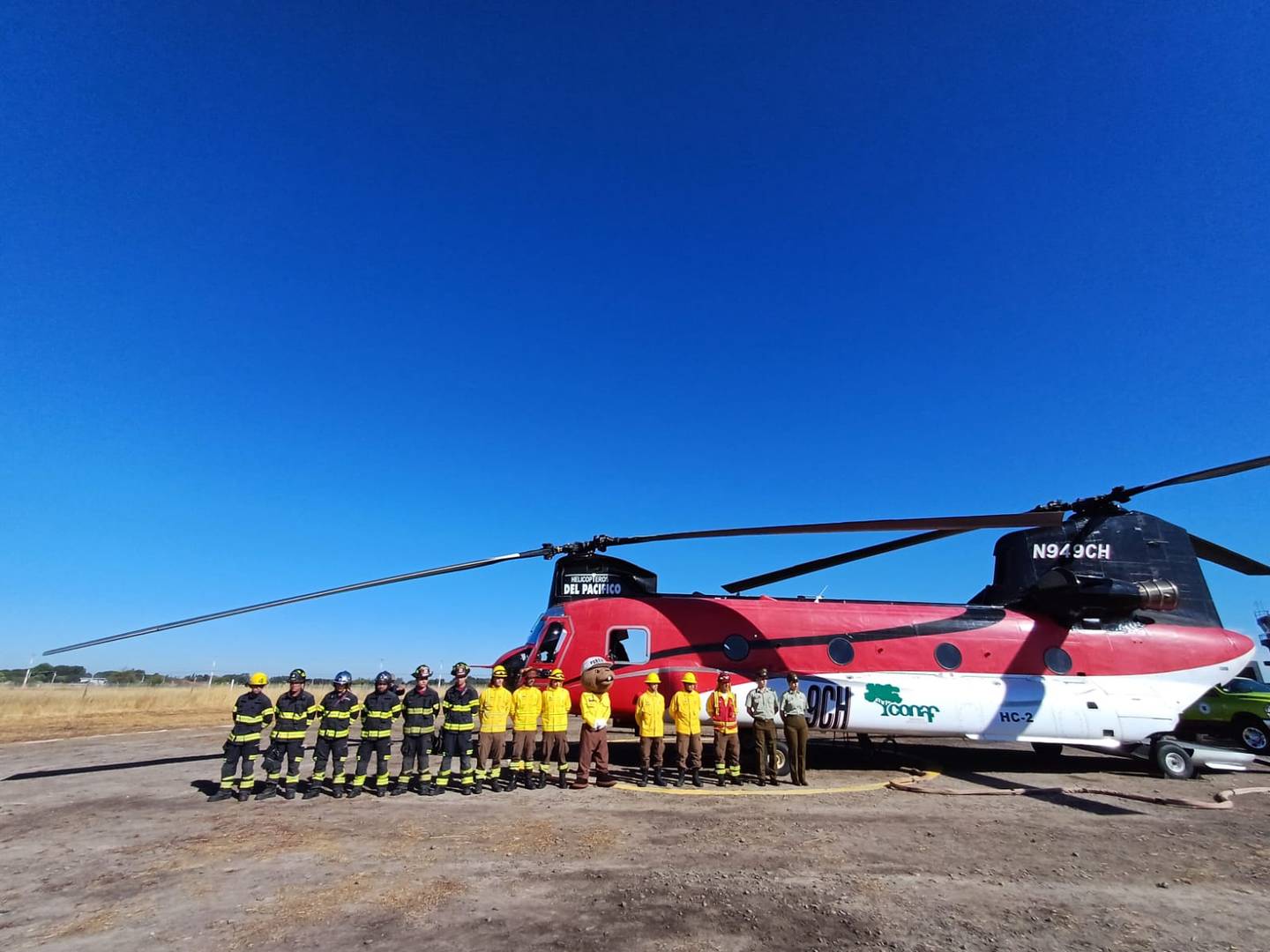 Todas las características del CH-47 Chinook / Gobierno