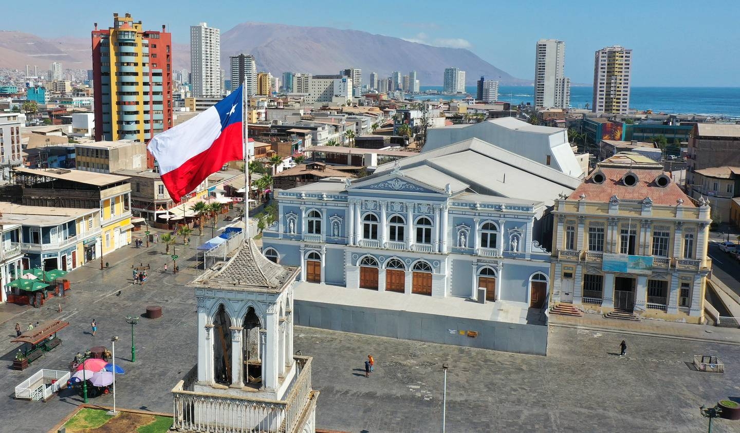 Fachada Teatro Municipal de Iquique (Gobierno)