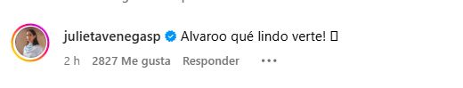 Comentario de Julieta Venegas