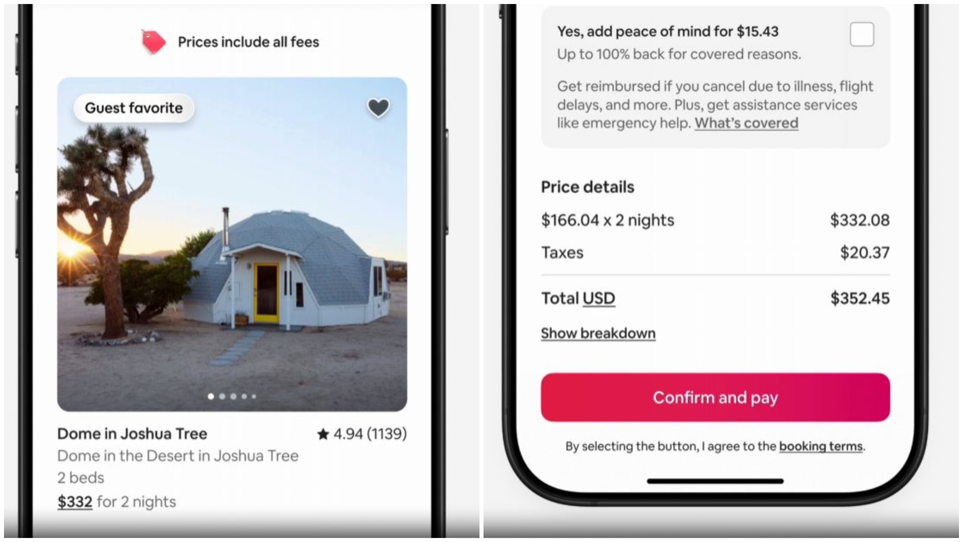 Nueva visualización precios / Airbnb