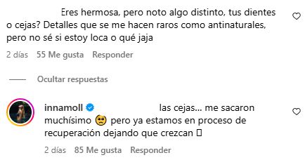 Comentario a Inna Moll