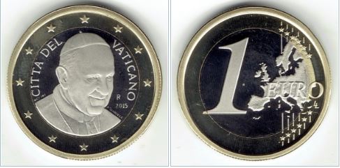 1 euro (edición Papa Francisco)  / Ucoin
