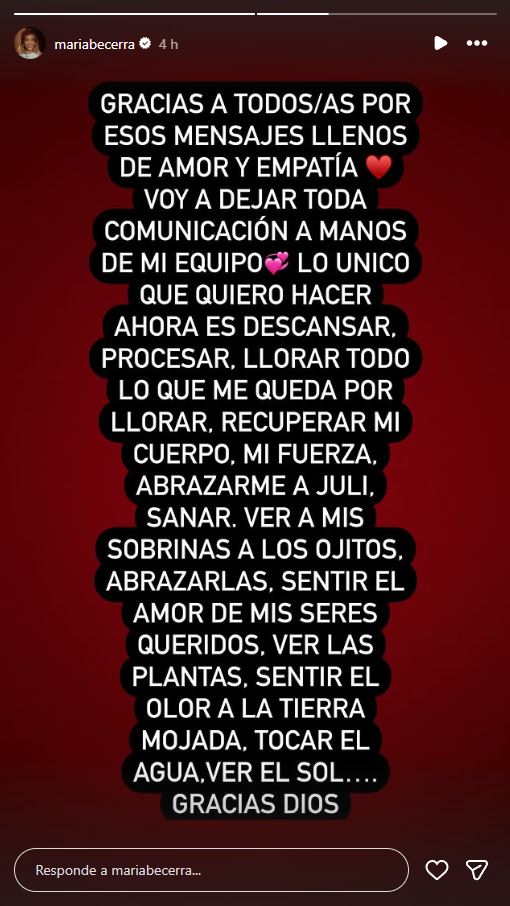 Historias de María Becerra