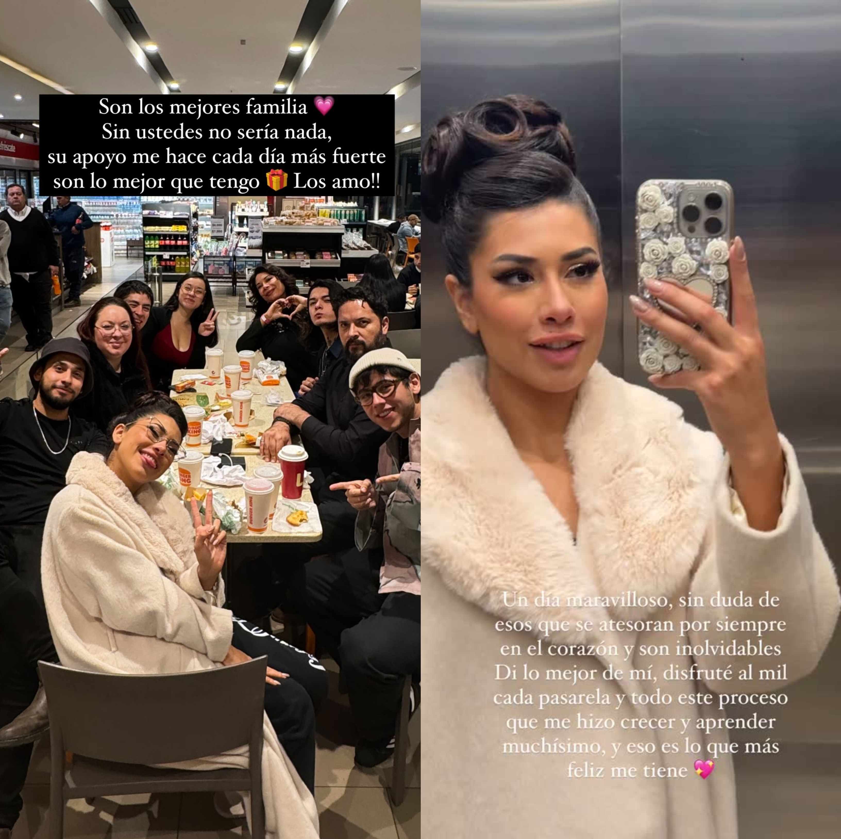Historias de Instagram de Scarlette Gálvez