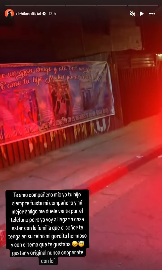 Se despide de su padre por Instagram / Dehilan