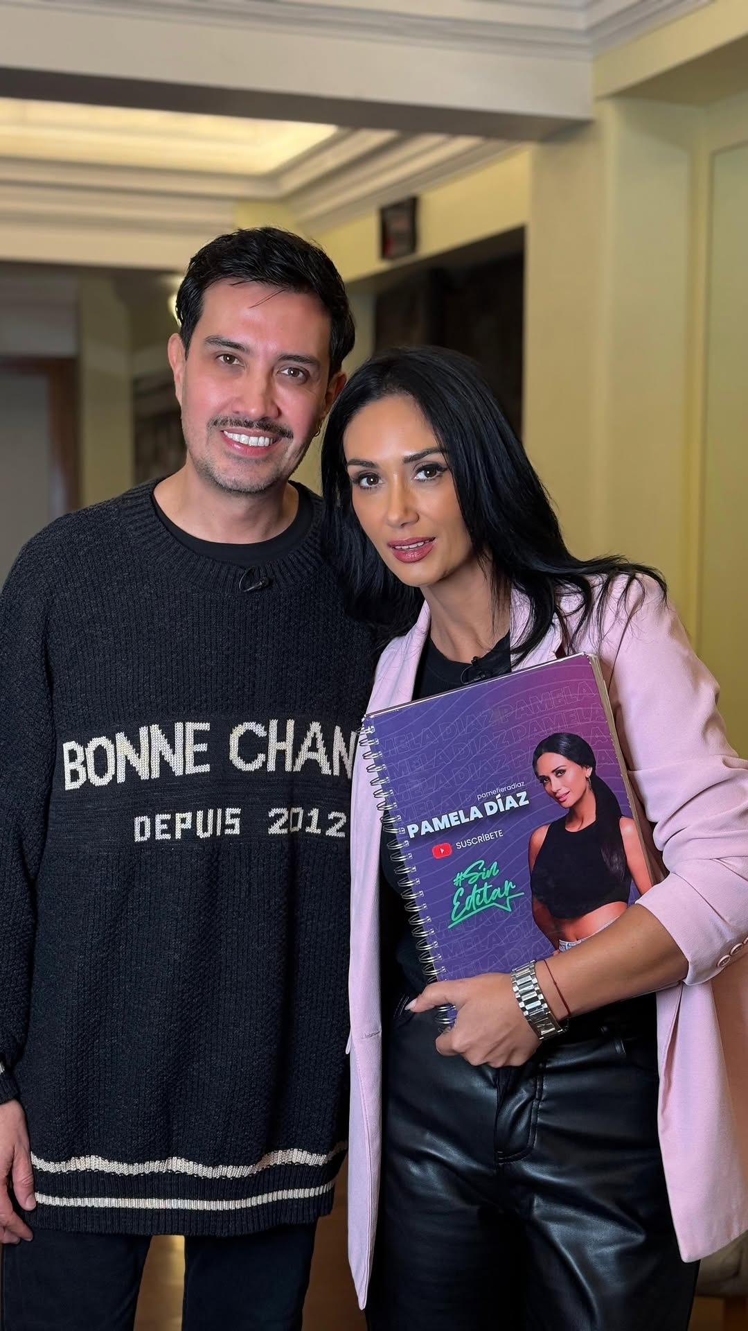 Héctor Morales y Pamela Díaz