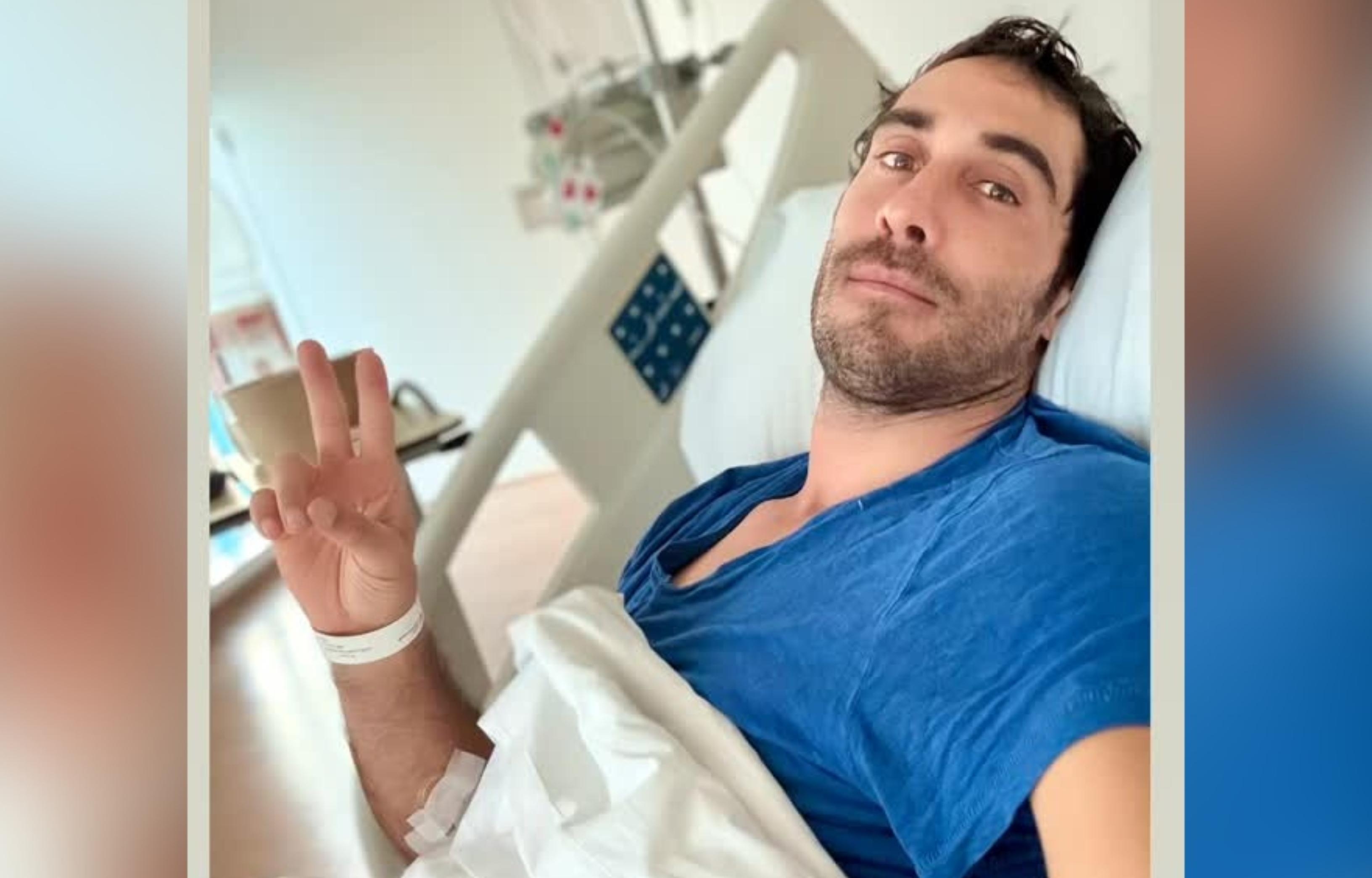 Pedro Astorga en la clínica