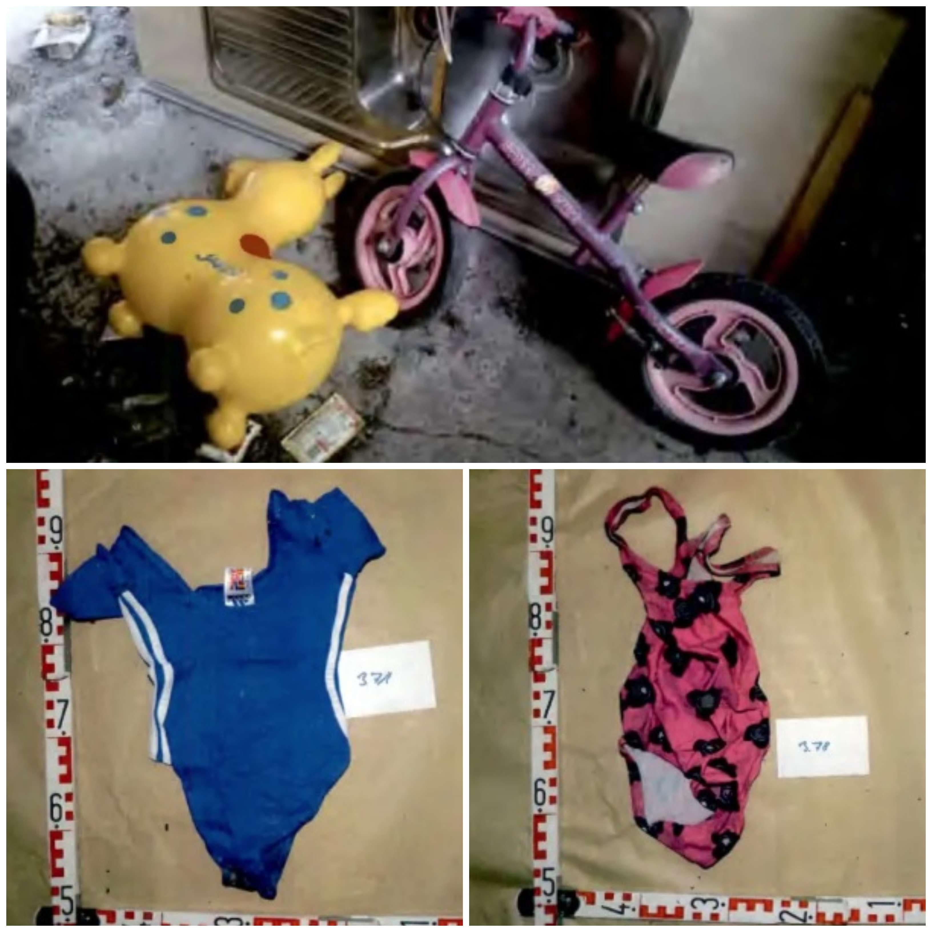Juguetes infantiles, trajes de baño de niñas, fotos de menores guardadas en un maletín y armas fueron encontradas en el escondite de Brueckner (The Sun)