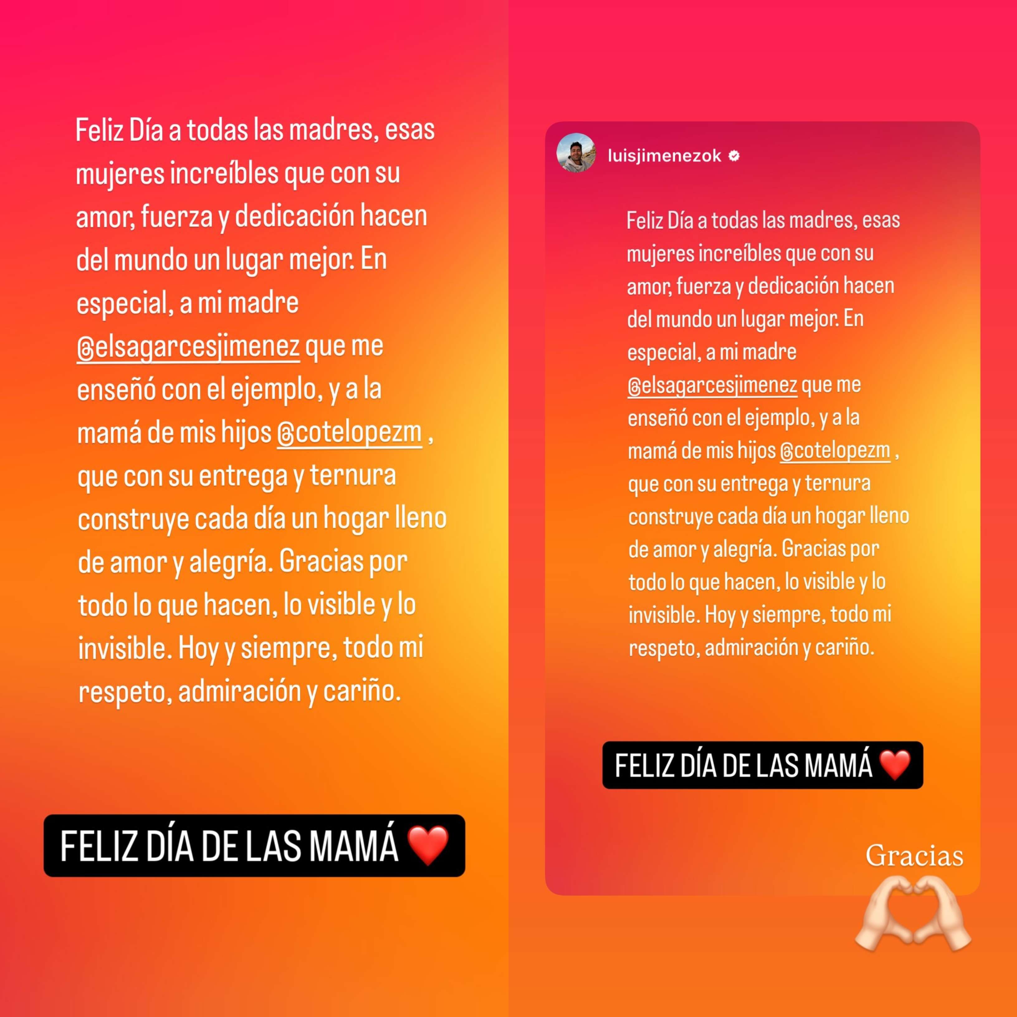 Mensaje de Luis Jiménez