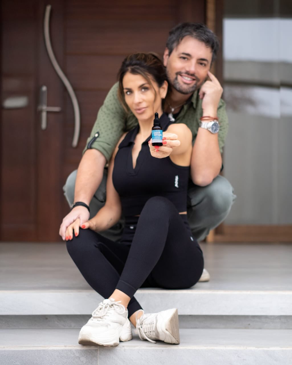 Palomo y Andrea Sanhueza