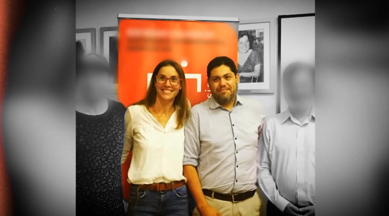 María Constanza Gómez y Alberto Larraín