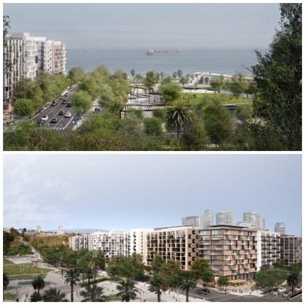 Así se espera que sea el Barrio Las Salinas en Viña del Mar (Inmobiliaria Las Salinas)