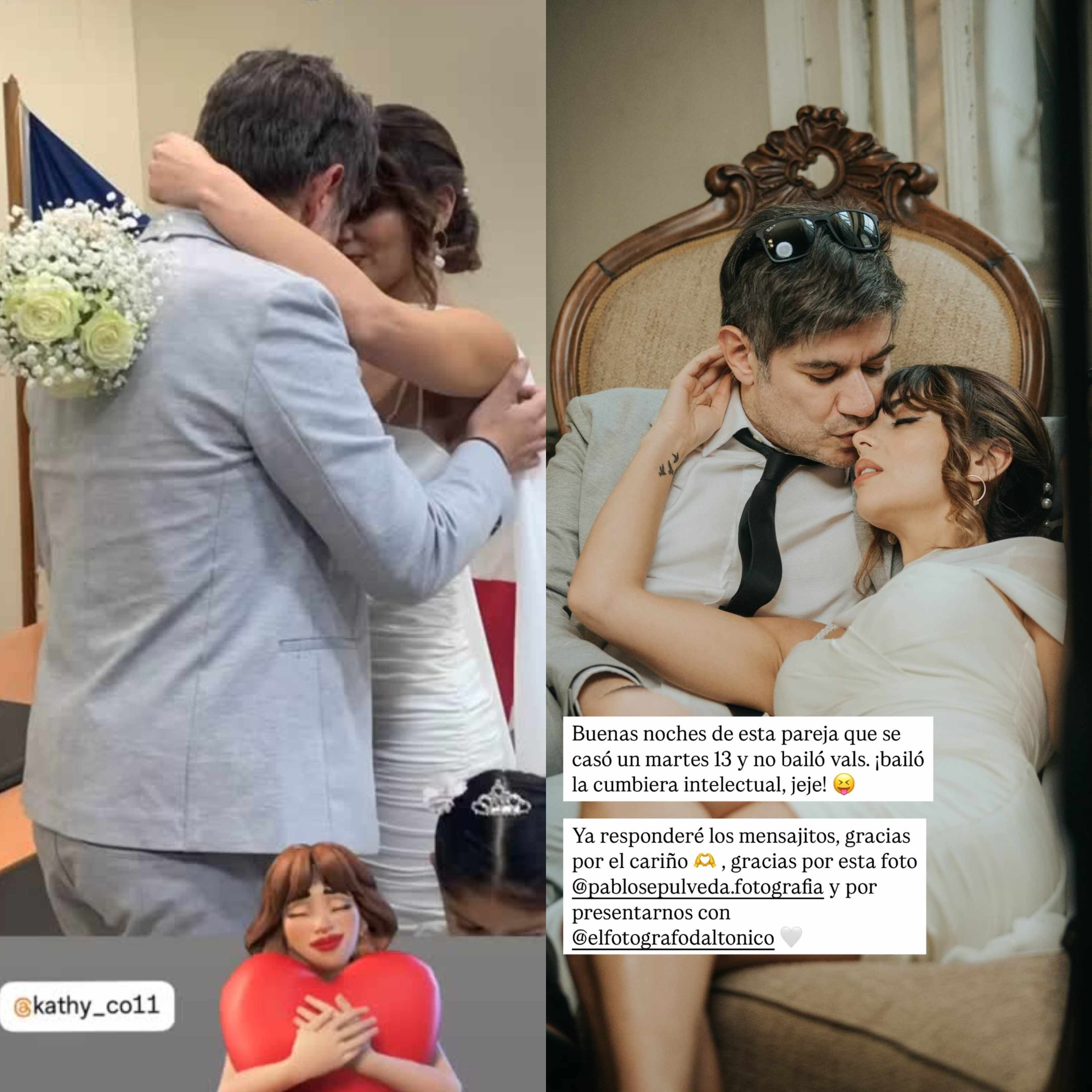 Historias de Instagram de Kathy Contreras