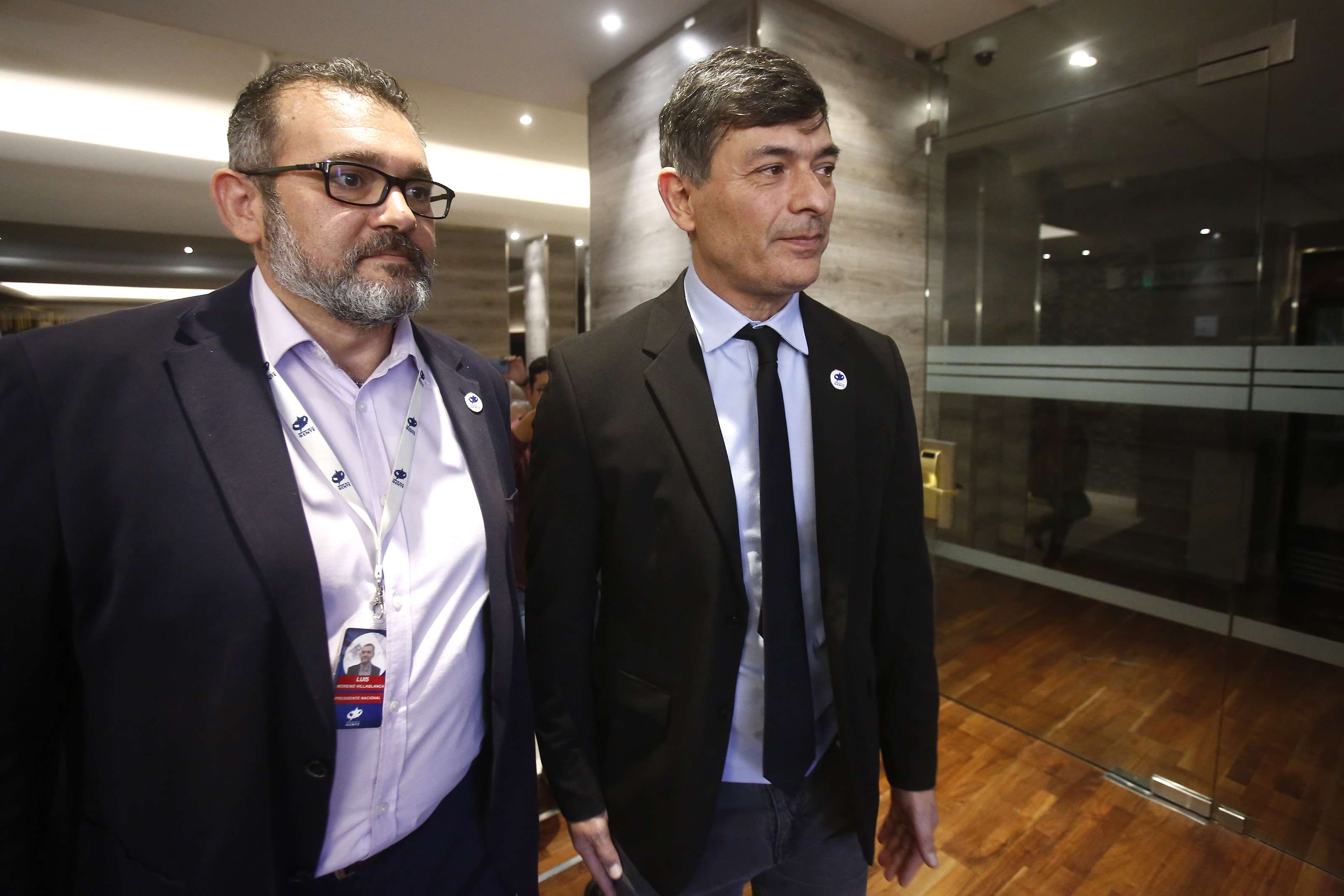 Luis Moreno y Franco Parisi