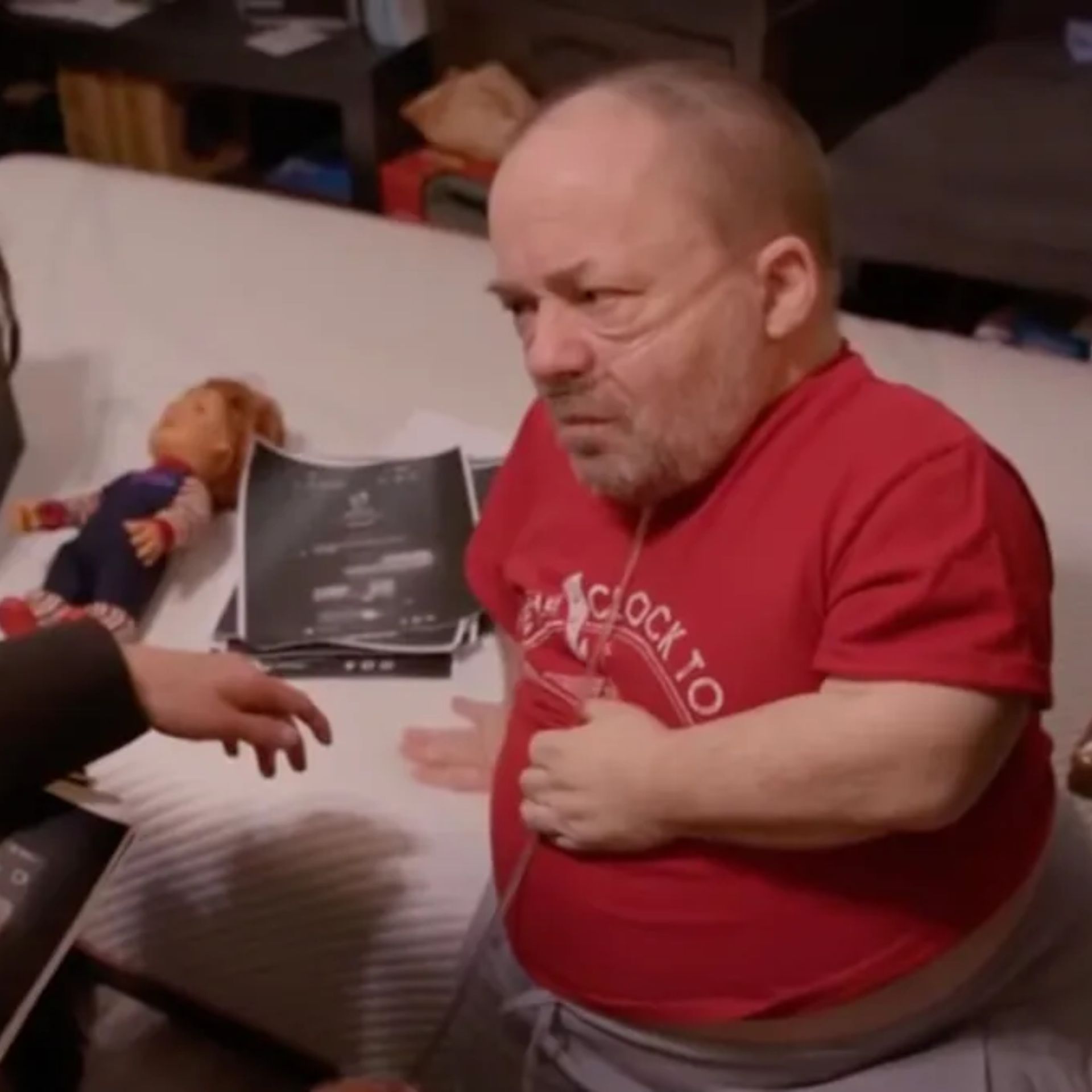 Ed Gale en 2023 cuando confesó haber hablado con al menos 10 menores de edad para recibir contenido sexual explícito de parte de ellos